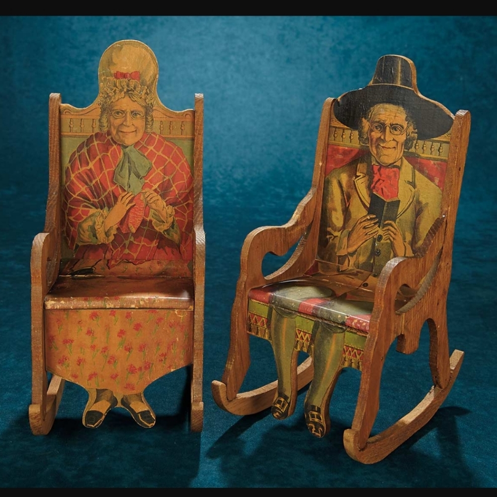 Antique Doll Chair *RARE* - Picture 5 of 16